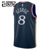 Barn Philadelphia 76ers Tröja Paul George Nike 2025-26 City Edition Marin Swingman